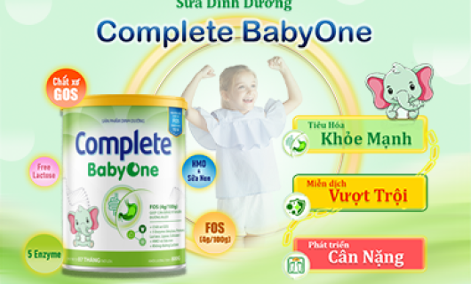 Thông Báo ra mắt " Sản Phẩm Sữa Bột Dinh Dưỡng Complete BabyOne "